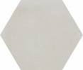 Attitude Light White 9×10 Hexagon Field Tile Matte