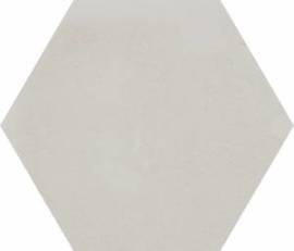 Attitude Light White 9×10 Hexagon Field Tile Matte