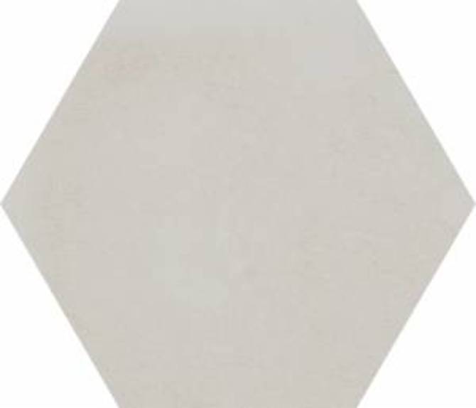 Attitude Light White 9×10 Hexagon Field Tile Matte