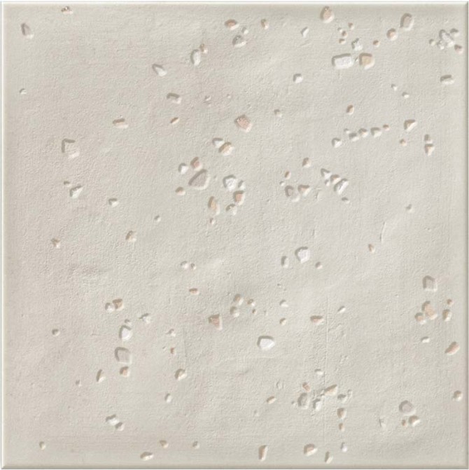 Stardust Ivory 6×6 Pebbles Decorative Tile