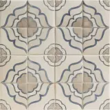 Duquesa Mezzanotte 5×5 Jasmine Decorative Tile Matte