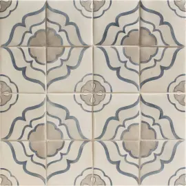 Duquesa Mezzanotte 5×5 Jasmine Decorative Tile Matte