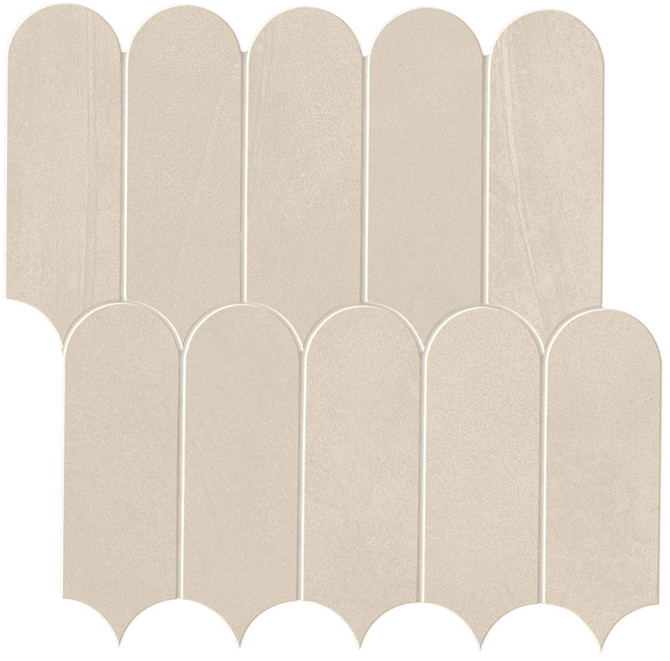 Spectrum Beige 12×12 Bead Mosaic