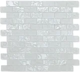 Lava Glass Molten Frost 1×2 Mosaic