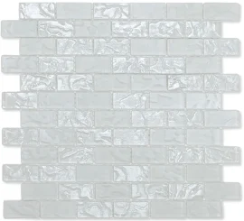 Lava Glass Molten Frost 1×2 Mosaic