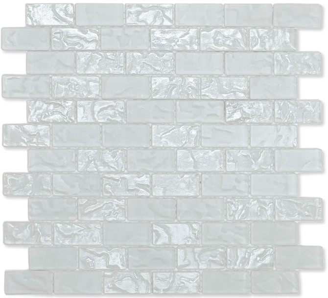 Lava Glass Molten Frost 1×2 Mosaic