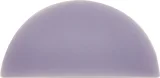 Cursive Iris 2×4 Demilune Glossy Cursive Iris 2×4 Demilune Glossy