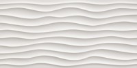 3D Wall White Dune 16×32 Matte