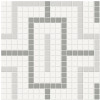Nantucket Shadow Blend 11×11 Link Pattern Mosaic Matte