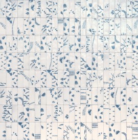 Rice Bianco 2×6 Leaf Decorative Tile