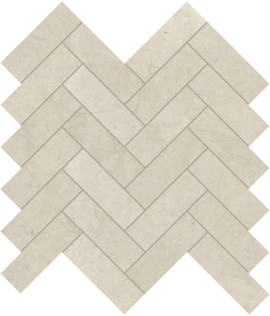 Tierra Halo 1×4 Heringbone Mosaic Honed