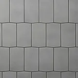 Ro Gray Mountain 3×6 Silhouette Decorative Tile Matte Ro Gray Mountain 3×6 Silhouette Decorative Tile Matte
