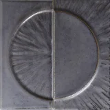 Palm Canyon Aged Bronze 5×5 Orbit Decorative Tile