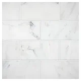 Fine Mosaic Works Asian Carrara Ultra Premium Honed 3×6 Field Tile Honed Fine Mosaic Works Asian Carrara Ultra Premium Honed 3×6 Field Tile Honed