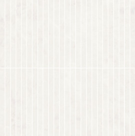 Bondi White 12×12 Stack Mosaic Polished