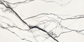 B&W_Marble Breach 24×48 Field Tile Glossy Rectified