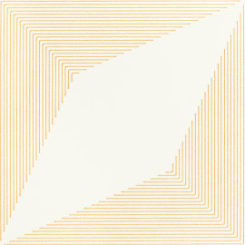 Angle White 12×12 Decorative Tile Rectified
