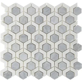 Pietra Gris Light Gray 12×12 Siena Mosaic Honed