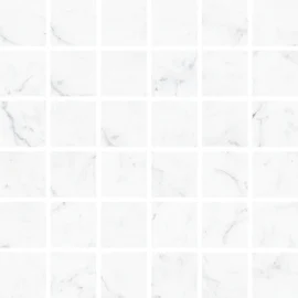 Carrara 2×2 Mosaic Honed Rectified