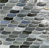 JAW (Just Add Water) Pisa 1×3 Feather Mosaic Pearl