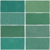 Fez Emerald 2×5 Field Tile Matte