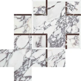 Waterjet Stone Mosaics Orchid 11×11 Schema Mosaic Honed Waterjet Stone Mosaics Orchid 11×11 Schema Mosaic Honed
