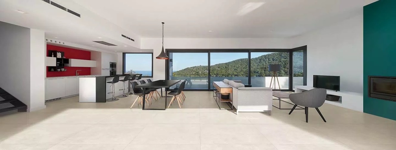 Buildtech 2.0 White 47x47 and 24x24, Crimson 47x95 and Bottle 47x110