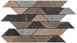 Soapstone Mix 12×17 Mix Mosaic Matte Rectified