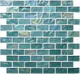 Lava Glass Cool Tropics 1×2 Mosaic