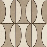 Industrial Taupe/Ivory 12×12 Decoro B Soft Rectified