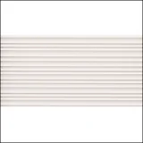 Ecocarat Granas Vague White 6×12 Relief A Decorative Tile