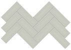 Nantucket Sage 8×16 Herringbone Mosaic Matte