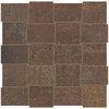 Transit Brown 2×3 Modern Weave Mosaic Matte
