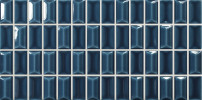 3D Bars Sapphire 5×10 Diamond Decorative Tile Glossy
