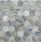 JAW (Just Add Water) Bari 2″ Hex Mosaic Pearl