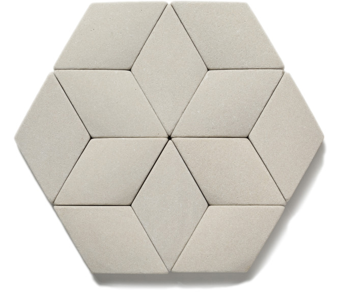 Profiles Series Sandstone Mint 7×8 Paragaon Hex Mosaic Honed