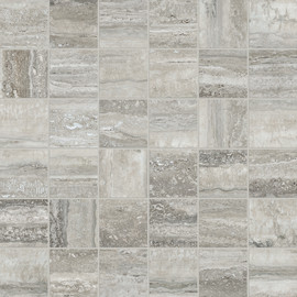 La Marca Travertino Instrata 2×2 Mosaic Honed