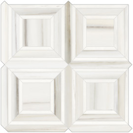 Caspar Zebrino 12×12 Plaza Mosaic Polished