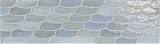 JAW (Just Add Water) Aero 1×3 Feather 6 Border Mosaic Pearl