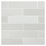 TrueTones Porcelain 16 Shades Of Cashmere Grey Matte 2-1/2×10 Field Tile