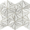 Hera Carrara 10×12 Samos Mosaic