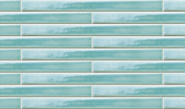 Arcaico Border Light Blue 1×10 Field Tile Bright
