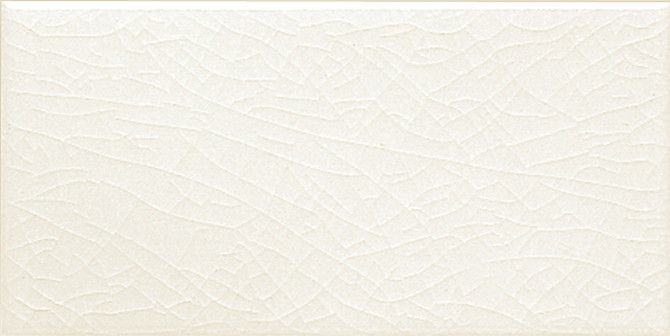 Delray White Caps 3×6 Field Tile Crackle