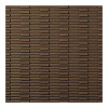 Rhythmic II Brown 12×12 Mosaic