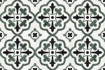 Waterjet Stone Mosaics Pine 16×16 Fleur Mosaic Polished