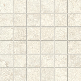 EcoStone Cross-Cut Fog 2×2 Mosaic