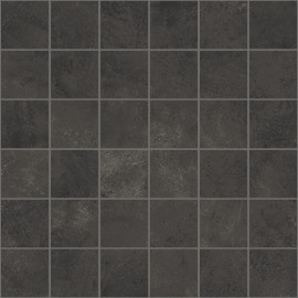 Cinder Black 2×2 Mosaic