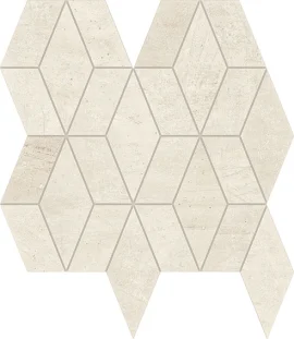 Boho Bone 12×10 Diamond Mosaic Matte