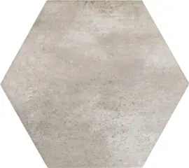 Valletta Gray 8″ Hexagon Field Tile Matte