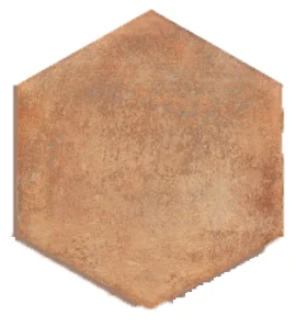 Valletta Cotto 8″ Hexagon Field Tile Matte